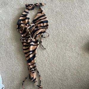 One piece bathing suit